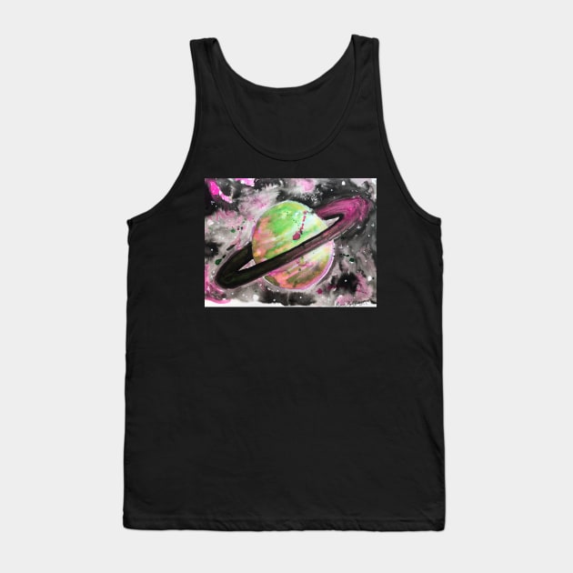 Saturn Tank Top by artmarieso